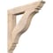Ekena Millwork Funston Traditional Smooth Bracket, Douglas Fir, 3 1/2"W x 24"D x 24"H BKT04X24X24FST01SDF - alternate 1